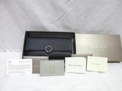BVLGARI ブルガリ　Wホック　ロゴクリップ　長財布　未使用品
