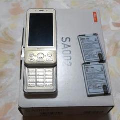 【ジャンク品】ガラケー au SA002 スライド携帯 Sanyo