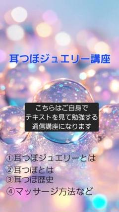 B4：耳つぼ学ぶ ジュエリー必須解説DVD+プリントset