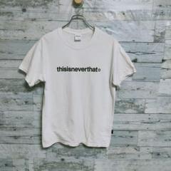 thisisneverthat ホワイト Tシャツ