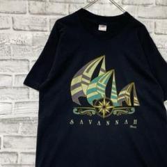 USA製90sヴィンテージTシャツ！シングルステッチ　ブラック半袖古着L71