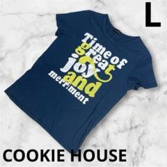 『COOKIE HOUSE』tシャツ　半袖　カットソー　Lサイズ