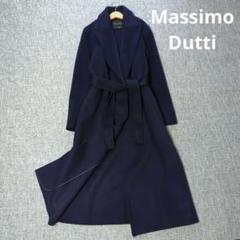 Masshimo dutti 新品タグ付きロングコート ベルト付き フォースメント Forcement ベルト付きトレンチコート （ネイビー