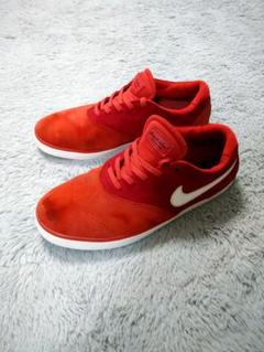 NIKESB　ナイキ　スニーカー　エリックコストン　27.0cm　赤　スウェード
