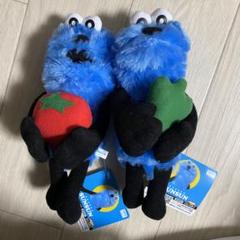 【値下げ】パペットスンスン　お野菜ぬいぐるみ　トマト　ピーマン