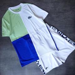 美品 2点セット LACOSTE SPORT セットアップ テニスウェア 美品 2点セット LACOSTE SPORT セットアップ テニスウェア