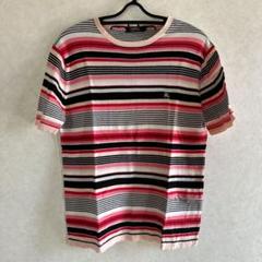 BURBERRY BLACK LABEL ストライプサマーニットTシャツ - メルカリ