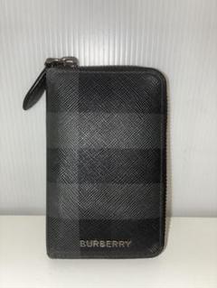 バーバリー BURBERRY コインケース MS SM ZIG BRT グレー