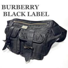 2025年最新】BURBERRY BLACK LABEL メンズ ボディバッグ