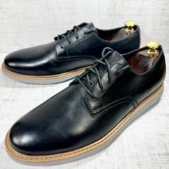 ◆Clarks◆クラークス プレーントゥ 10M 約28cm レザー 黒のサムネイル