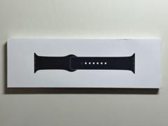 【新品・箱なし】純正 アップルウォッチ42mm S/Mスポーツバンド・ブラック③
