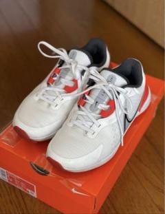 Nike ゴルフシューズ ホワイト/レッド/ブラック