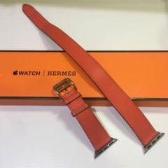 レア アップルウォッチ エルメス レザーベルト Apple Watch 40mm