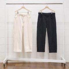 UNUSED アンユーズド denim pants ホワイト ワイドデニムのサムネイル