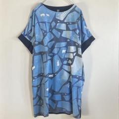 ♭【★美品★】グラニフ 水彩画 デザイン アート ワンピース チュニック F Design Tshirts Store graniph - ♭【☆美品☆】グラニフ 水彩画