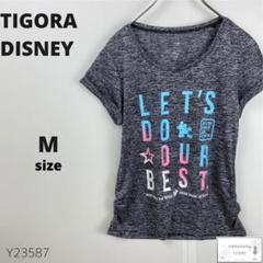 美品 TIGORA DISNEY Tシャツ カットソー スポーツウェア M