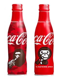 BAPE × コカ・コーラ amazon限定 ペア(各デザイン1本)