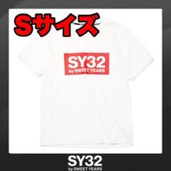 白赤S 【SY32 by SWEET YEARS】ボックスロゴ Tシャツ