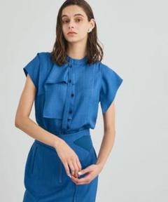 UNITED TOKYO ネオリネンアシメセットアップブラウス美品 UNITED TOKYO（ユナイテッドトウキョウ）の「ネオリネンアシメ