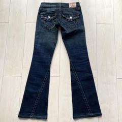 Y2K USA製 トゥルーレリジョン JOEY ブーツカットデニムパンツ 24 Y2K USA製 トゥルーレリジョン JOEY ブーツカットデニムパンツ 24