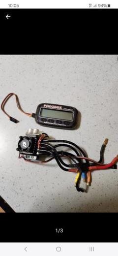 Gフォース ESC TS120 ブラック PROGBOX付 ラジドリ アンプ