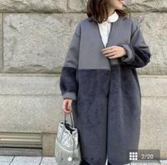 RUIRUE BOUTIQUE ダッフルコート コート ウール100