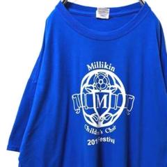 ジャージーズ ミリキンチルドレンクワイヤ2016Tシャツ ブルー青色2XL古着
