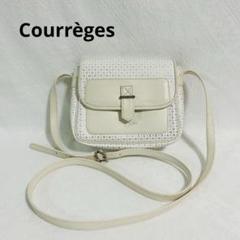 未使用✨　クレージュ　カメラバッグ　ショルダーバッグ　レザー　総柄 2025年最新】Courreges ショルダーバッグの人気アイテム - メルカリ