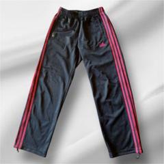 adidas ネイビー ストレートパンツ 3本ライン adidas ネイビー 3本ライン ジャージパンツ ネイビーブルー 0