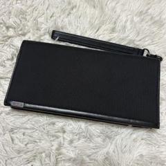 メンズ 長財布 TUMI バリスティックナイロン&レザー ブラック TUMI 長財布 トゥミ トラベルウォレット クラッチバッグ 本革