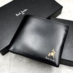 未使用保管品✨ポールスミス マルチカラー ラビット 折り財布 レザー 黒 未使用保管品✨ポールスミス マルチカラー ラビット 折り財布