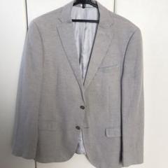 ZARA ザラ テーラードジャケット シングル ダークグレー XL相
