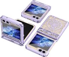 Galaxy Z Flip5 全面保護 折り畳み 透明 ケース カバー