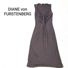 【DIANE VON FURSTENBERG】コットン混ポプリン マキシワンピース DIANE VON FURSTENBERG コットン混ポプリン マキシワンピース