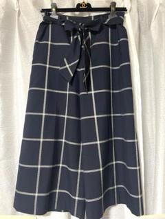 美品☆ブルーレーベルクレストブリッジ　ガウチョパンツ　CBチェック　38 2025年最新】BLUE LABEL CRESTBRIDGE レディース ガウチョパンツ