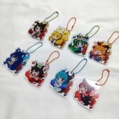 各300円バラ売り可能◎東方projectダイソーアクリルキーホルダー