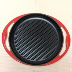ル・クルーゼ　グリルパン　未使用品 LE CREUSET - ル・クルーゼ LE CREUSET レクタンギュラーグリル