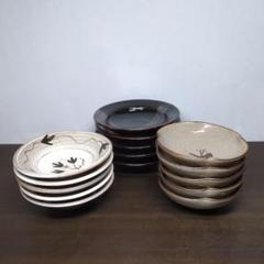 値下げ唐津焼　田中佐次郎　絵唐津湯呑　向付　5客 共箱　美品　未使用品 値下げ唐津焼 田中佐次郎 絵唐津湯呑 向付 5客 共箱 美品 未使用品