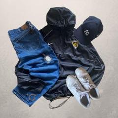 c-boy style(No.98)ストリートコーデ nikeアノラック Lee