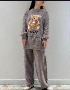 ジェラートピケ Steiff シュタイフ 上下セット ベア くま - メルカリ