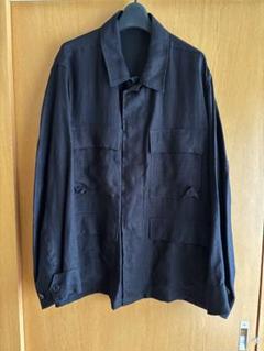 COMOLI 16AW カナパウールサファリジャケット サイズ1 ネイビー Yahoo!オークション - 極美品 希少 COMOLI コモリ カナパ ウール
