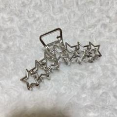 バンスクリップ ヘアクリップ 韓国風 (五芒星)