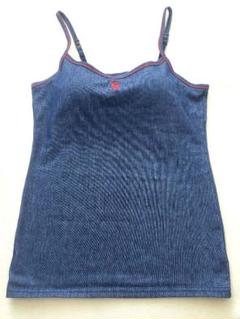 POLO◇デニム調 カップ付き キャミソール ショートパンツ セット