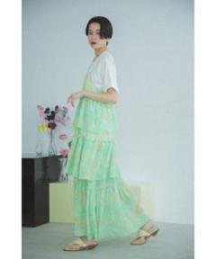 極美品✨mag.by c マグバイシー ボリュームワンピース 3way mag.by c マグバイシー 3way ピンク レースプリーツワンピース