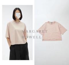 2025未使用タグ付きマーガレットハウエル Tシャツ 半袖 ボーダー カットソー 2025未使用タグ付きマーガレットハウエル Tシャツ 半袖 ボーダー
