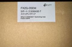 PLANEX スイッチングハブ FX2G-05EM 2.5GbE×5ポートのサムネイル