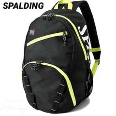 SPALDING スポルディング　バスケリュック　ライムグリーン　バッグ ネオン