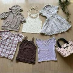 女の子　120 まとめ売り　夏物　トップス　ワンピース　パーカー