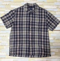古着 00s old GAPチェック 半袖シャツ　メンズ レディース古着