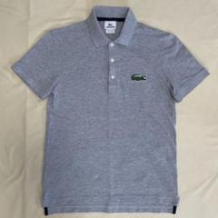 【美品】LACOSTE ラコステ ポロシャツ 5191L グレー M
